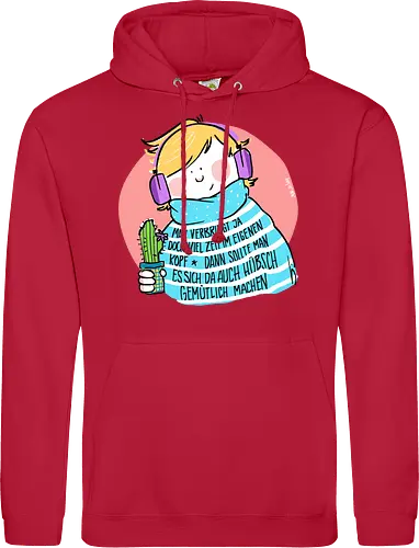 Man verbringt ja doch viel Zeit im eigenen Kopf..