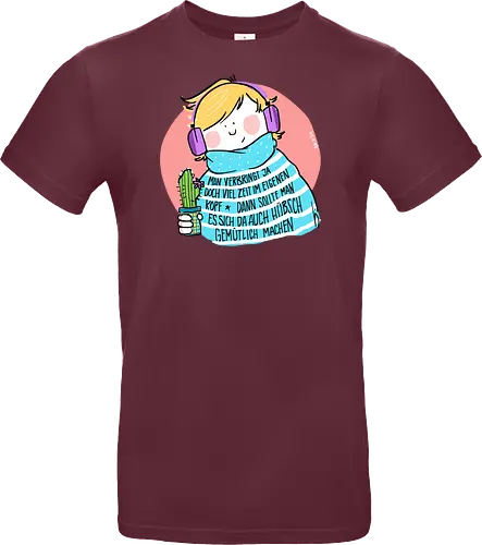 Man verbringt ja doch viel Zeit im eigenen Kopf..