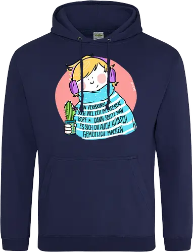 Man verbringt ja doch viel Zeit im eigenen Kopf..