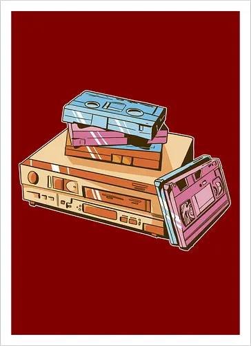 Vintage VHS Tape