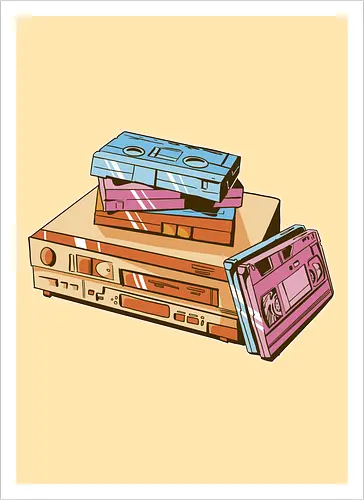Vintage VHS Tape