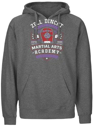 Zell Academy Emblem - ff8, final, seed, video game, gaming, gamer, Squall, Rinoa, Cactus, loud strife, jrpg, irvine kinneas, Zell - Fairtrade Hoodie