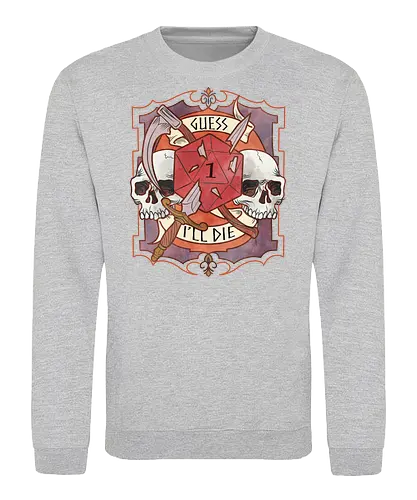 Crit happens - Pen and Paper, Pen and paper, citical hit, vecna, dungeon master, forgotten realm, ravenloft, dnd warrior - Sweatshirt