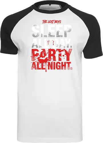 The Lost Boys" Sleep All Day Party All Night Retro Vampire T-Shirt