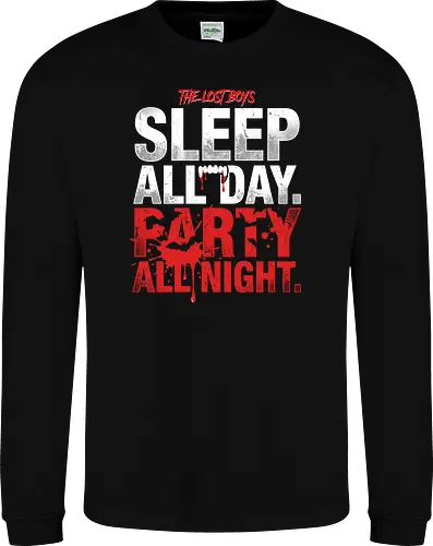 The Lost Boys" Sleep All Day Party All Night Retro Vampire T-Shirt