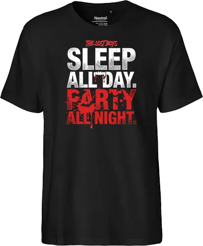 The Lost Boys" Sleep All Day Party All Night Retro Vampire T-Shirt