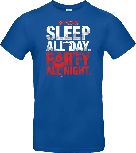 The Lost Boys" Sleep All Day Party All Night Retro Vampire T-Shirt