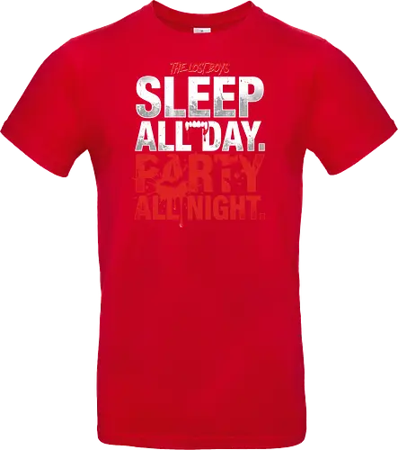 The Lost Boys" Sleep All Day Party All Night Retro Vampire T-Shirt