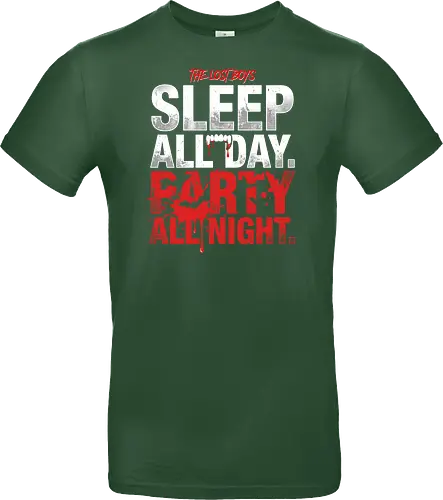 The Lost Boys" Sleep All Day Party All Night Retro Vampire T-Shirt