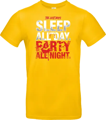 The Lost Boys" Sleep All Day Party All Night Retro Vampire T-Shirt