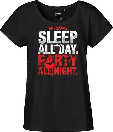 The Lost Boys" Sleep All Day Party All Night Retro Vampire T-Shirt