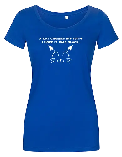 Eine schwarze Katze hat meinen Weg gekreuzt – ich liebe schwarze Katzen