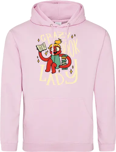 verrückte Bücherfrau