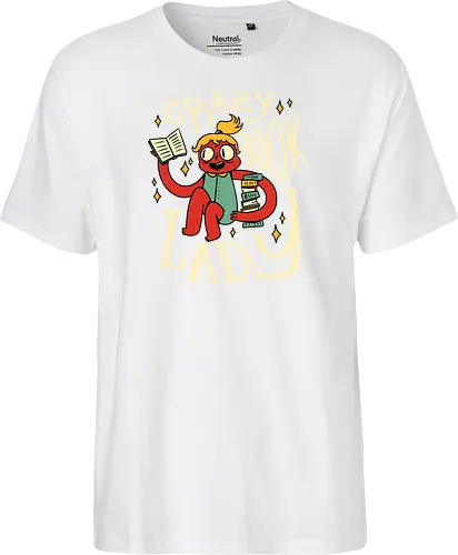 verrückte Bücherfrau