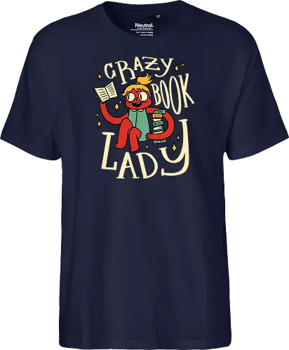 verrückte Bücherfrau