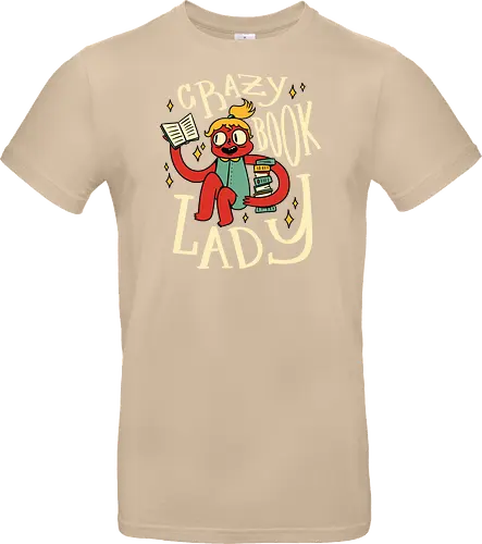 verrückte Bücherfrau