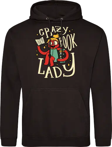 verrückte Bücherfrau