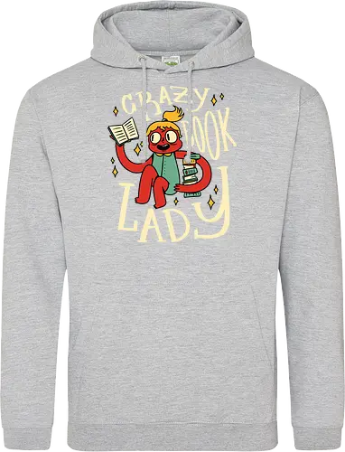 verrückte Bücherfrau