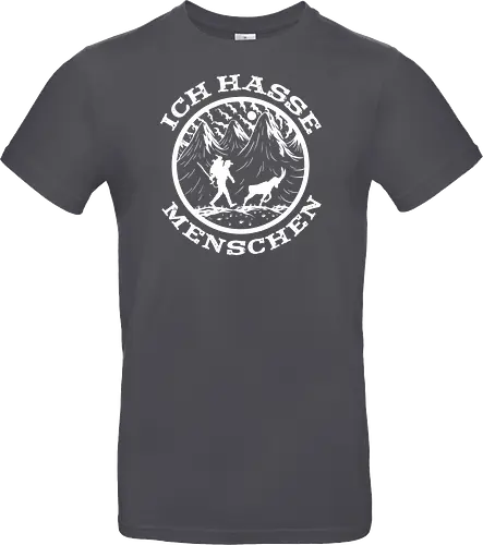 Wandern mit Ziege – Lustiges Bergsteiger Vintage Design