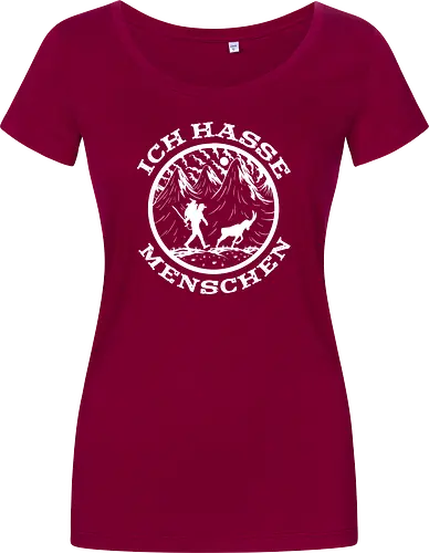 Wandern mit Ziege – Lustiges Bergsteiger Vintage Design