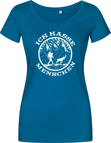 Wandern mit Ziege – Lustiges Bergsteiger Vintage Design