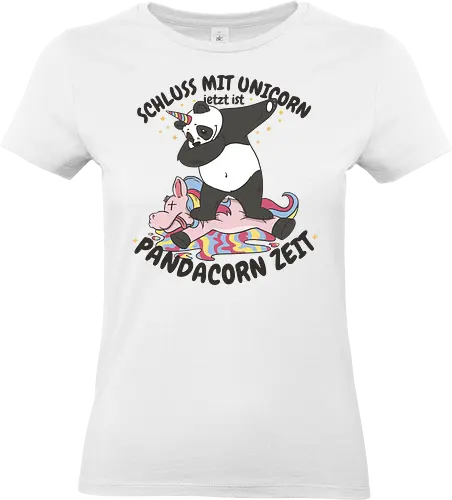 Lustiger Panda Dab mit Einhornhorn – Süßes Fantasy Fun Shirt - Panda T-Shirt, dabbing Panda, Einhorn Panda, Panda mit Einhornhorn, lustiges Tier Shirt, Fantasy Tier Design, süßer Panda, Unicorn Shirt, witziges Geschenk, Kinder T-Shirt, Teenager Shirt, Fun Shirt, Panda Geschenk, Einhorn Geschenk, Tiermotiv Shirt, Cartoon Panda, lustige Kleidung, Panda Dab, Unicorn Panda Shirt - Standard T-Shirt (Women)