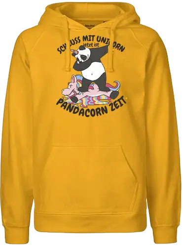 Lustiger Panda Dab mit Einhornhorn – Süßes Fantasy Fun Shirt - Panda T-Shirt, dabbing Panda, Einhorn Panda, Panda mit Einhornhorn, lustiges Tier Shirt, Fantasy Tier Design, süßer Panda, Unicorn Shirt, witziges Geschenk, Kinder T-Shirt, Teenager Shirt, Fun Shirt, Panda Geschenk, Einhorn Geschenk, Tiermotiv Shirt, Cartoon Panda, lustige Kleidung, Panda Dab, Unicorn Panda Shirt - Fairtrade Hoodie