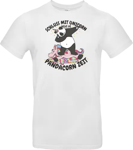 Lustiger Panda Dab mit Einhornhorn – Süßes Fantasy Fun Shirt