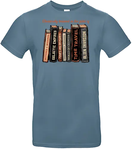 Books of Forbidden Knowledge - Books, time travel, aliens, galactic, science fiction, witches, wizards - Standard T-Shirt