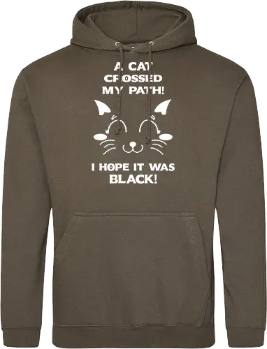 Eine schwarze Katze hat meinen Weg gekreuzt – ich liebe schwarze Katzen