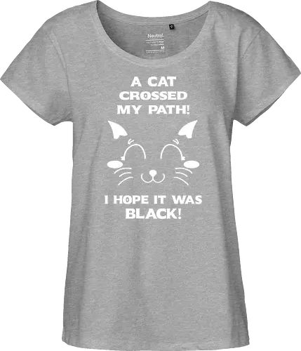 Eine schwarze Katze hat meinen Weg gekreuzt – ich liebe schwarze Katzen