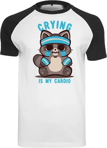 Crying is my Cardio Raccoon
