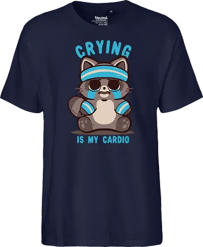 Crying is my Cardio Raccoon