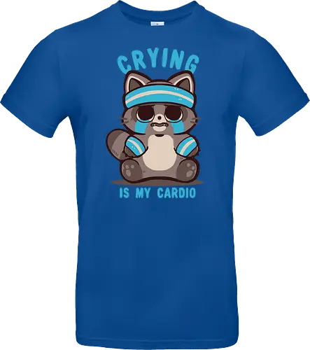Crying is my Cardio Raccoon