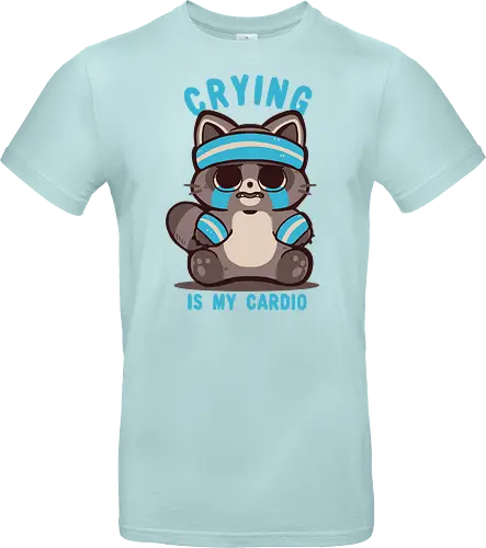 Crying is my Cardio Raccoon