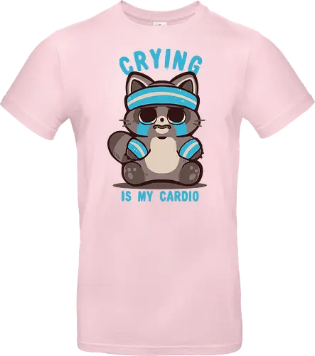 Crying is my Cardio Raccoon