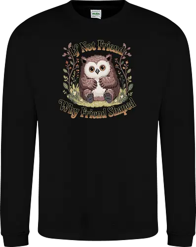 Owlbear lover - Pen and paper, owlbear, dungeon master, pathfinder rpg, tabletop rpg, vecna, ravenloft, druid class, D&D, warlock, monster manual, if not friend, cute monster, animal companion, ranger - Sweatshirt
