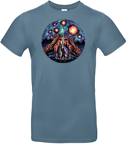 A Starry Universe - Comic, comic book, character, movie, animated, animation, superhero, universe - Standard T-Shirt