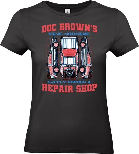 Time Machine Repair Shop - Movie, film, classic movie, time travel, family, sci-fi, comedy - Standard T-Shirt (Women)
