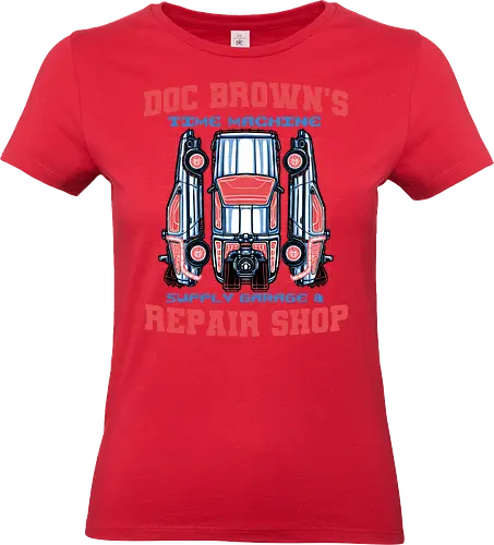 Time Machine Repair Shop - Movie, film, classic movie, time travel, family, sci-fi, comedy - Standard T-Shirt (Women)