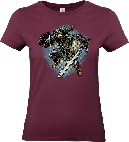 Destiny of the Chosen One - Hero, gaming, gamer, videogames, legend, games, Japanese, adventure - Standard T-Shirt (Women)