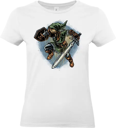 Destiny of the Chosen One - Hero, gaming, gamer, videogames, legend, games, Japanese, adventure - Standard T-Shirt (Women)