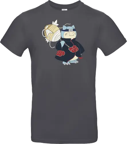 Relax Akatsuki - snorlax akatsuki shirt, shinobi snorlax t-shirt, anime mashup graphic tee, red cloud ninja cloak, sleeping pokemon ninja, akatsuki snorlax apparel, hidden mist headband shirt, samehada sword graphic, funny anime crossover top, minimalist anime streetwear, pocket monster ninja art, japanese pop culture clothing, otaku gift ideas, snorlax fan merchandise, ninja organization t-shirt, epic anime power up shirt, blue and navy anime design, gamer lifestyle apparel, legendary shinobi t-shirt - Standard T-Shirt