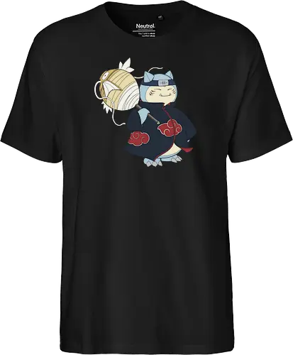 Relax Akatsuki - snorlax akatsuki shirt, shinobi snorlax t-shirt, anime mashup graphic tee, red cloud ninja cloak, sleeping pokemon ninja, akatsuki snorlax apparel, hidden mist headband shirt, samehada sword graphic, funny anime crossover top, minimalist anime streetwear, pocket monster ninja art, japanese pop culture clothing, otaku gift ideas, snorlax fan merchandise, ninja organization t-shirt, epic anime power up shirt, blue and navy anime design, gamer lifestyle apparel, legendary shinobi t-shirt - Fairtrade T-Shirt