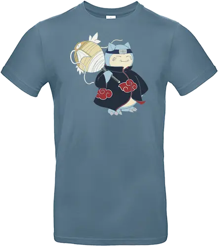 Relax Akatsuki - snorlax akatsuki shirt, shinobi snorlax t-shirt, anime mashup graphic tee, red cloud ninja cloak, sleeping pokemon ninja, akatsuki snorlax apparel, hidden mist headband shirt, samehada sword graphic, funny anime crossover top, minimalist anime streetwear, pocket monster ninja art, japanese pop culture clothing, otaku gift ideas, snorlax fan merchandise, ninja organization t-shirt, epic anime power up shirt, blue and navy anime design, gamer lifestyle apparel, legendary shinobi t-shirt - Standard T-Shirt