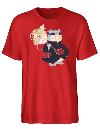 Relax Akatsuki - snorlax akatsuki shirt, shinobi snorlax t-shirt, anime mashup graphic tee, red cloud ninja cloak, sleeping pokemon ninja, akatsuki snorlax apparel, hidden mist headband shirt, samehada sword graphic, funny anime crossover top, minimalist anime streetwear, pocket monster ninja art, japanese pop culture clothing, otaku gift ideas, snorlax fan merchandise, ninja organization t-shirt, epic anime power up shirt, blue and navy anime design, gamer lifestyle apparel, legendary shinobi t-shirt - Fairtrade T-Shirt