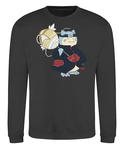 Relax Akatsuki - snorlax akatsuki shirt, shinobi snorlax t-shirt, anime mashup graphic tee, red cloud ninja cloak, sleeping pokemon ninja, akatsuki snorlax apparel, hidden mist headband shirt, samehada sword graphic, funny anime crossover top, minimalist anime streetwear, pocket monster ninja art, japanese pop culture clothing, otaku gift ideas, snorlax fan merchandise, ninja organization t-shirt, epic anime power up shirt, blue and navy anime design, gamer lifestyle apparel, legendary shinobi t-shirt - Sweatshirt