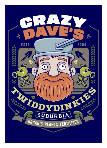 Crazy Dave Fertilizer Vintage