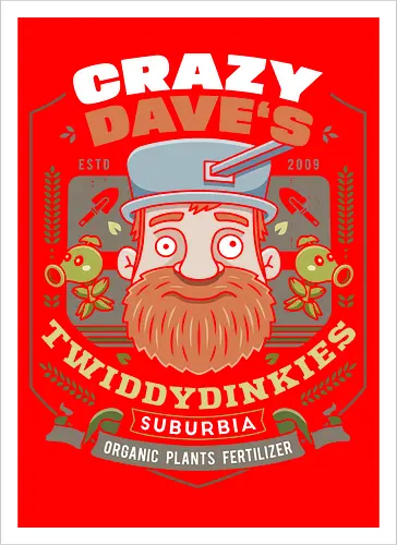 Crazy Dave Fertilizer Vintage