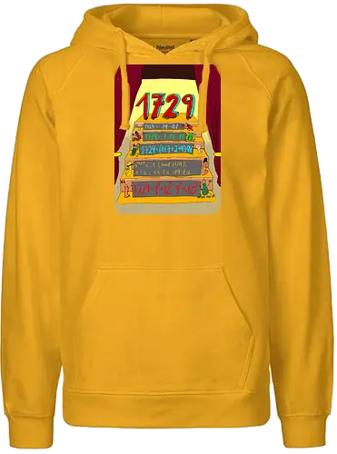 Die Zahl 1729 - Mathematik, Zahlentheorie - Fairtrade Hoodie